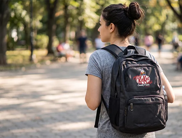 Desarrollo de Producto: Mochila Corporativa kitkat
