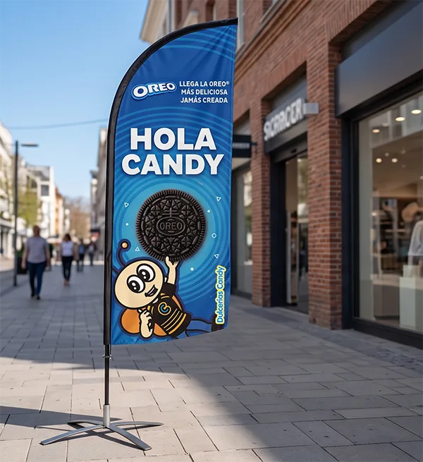 Fachadas con Lona - Estudio Candy