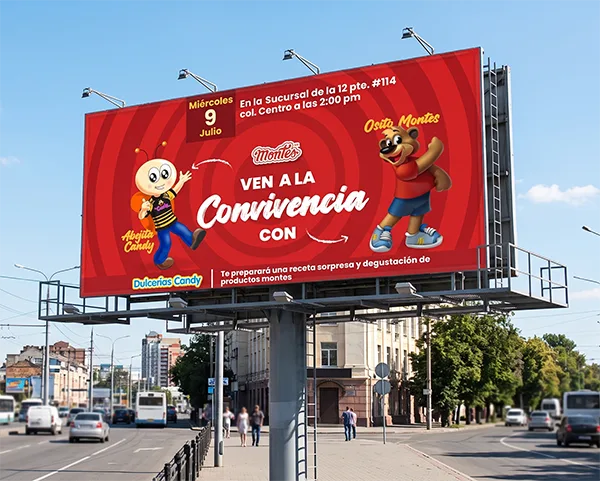 Vallas Publicitarias - Estudio Candy