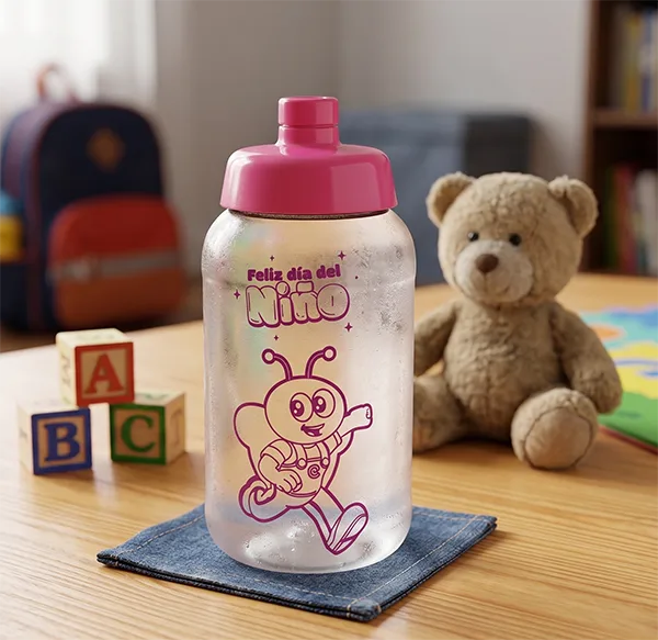 botella personalizada dia del niño