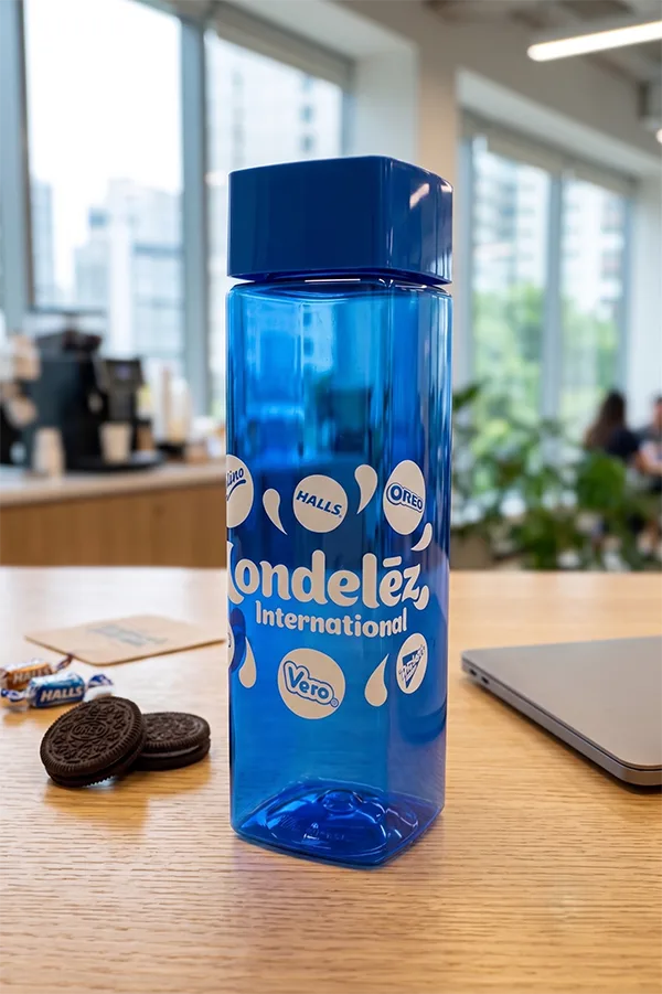 botella personalizada mondeléz