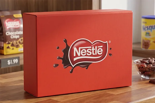 Caja personalizada nestle