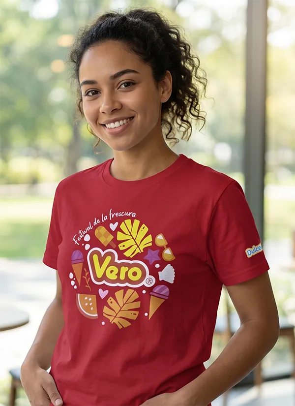 Playera personalizada vero