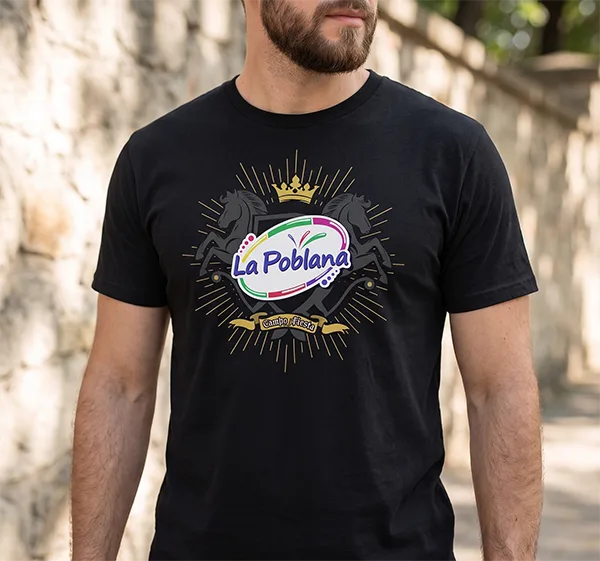 Playera personalizada la poblana
