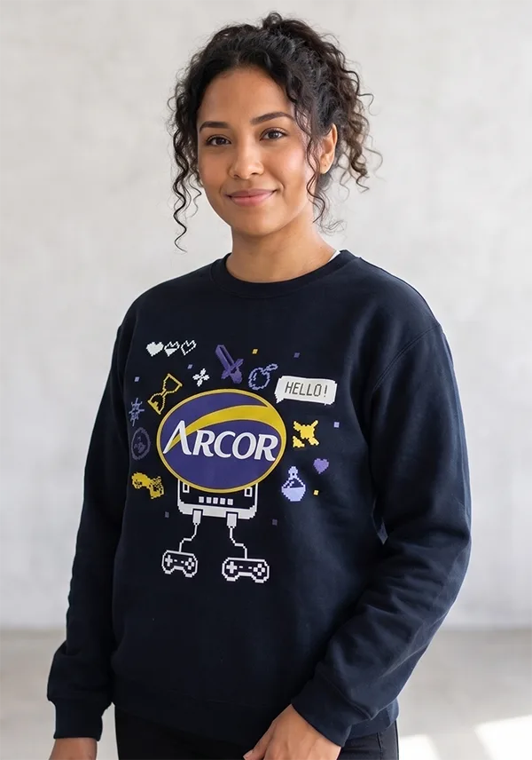sudadera personalizada arcor